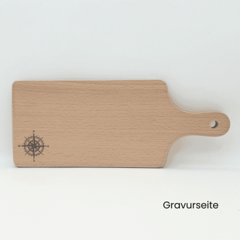 Vorderseite Schneidebrett mit Griff - Motiv 
